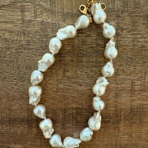 J Crew Baroque Pearl Necklace
